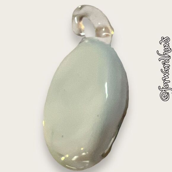 Hand Crafted Murino Style Glass Pendant - Picture 5 of 11